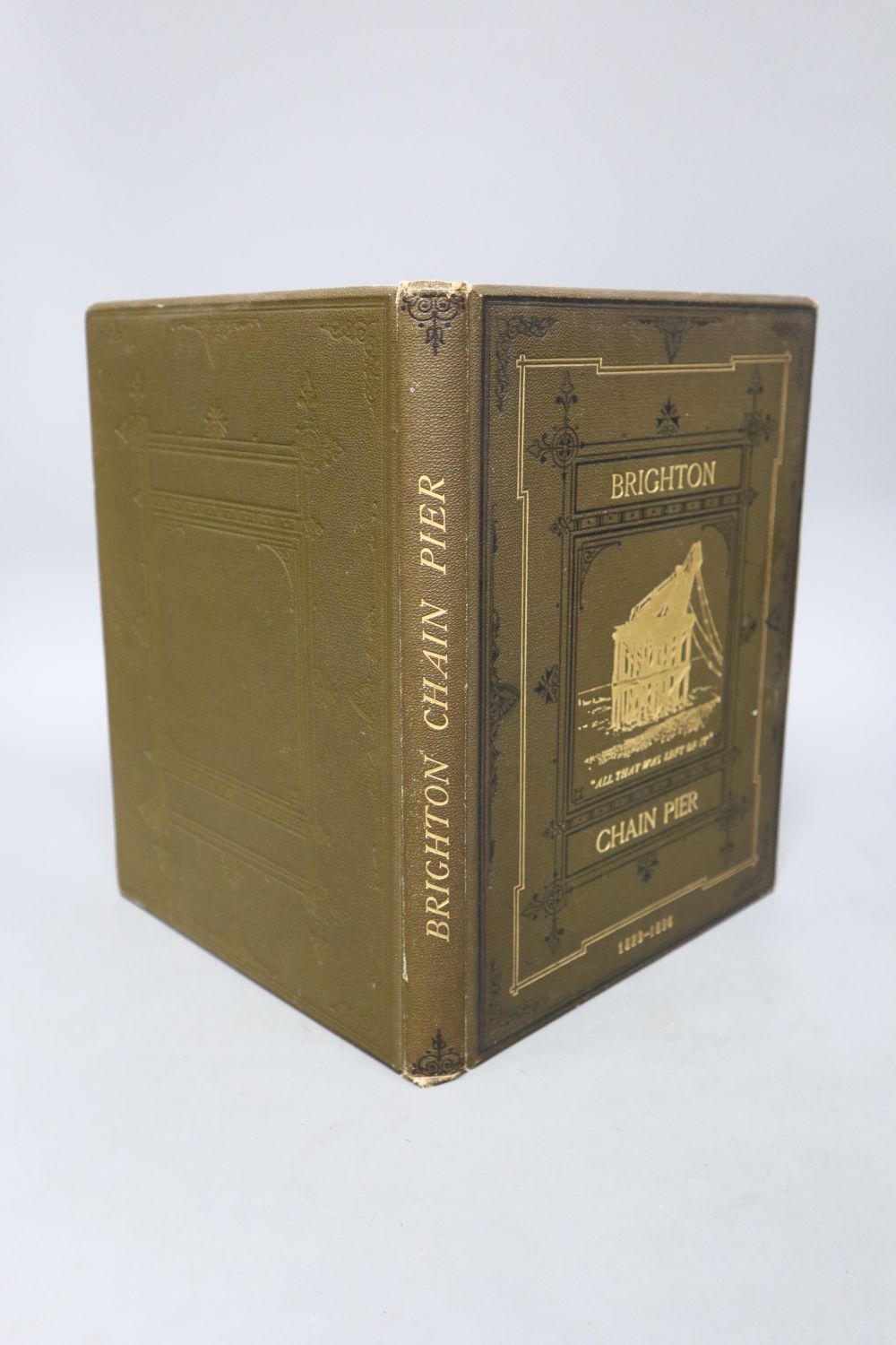 Bishop, George John - Brighton Chain Pier in Memoriam, 1823-96 one vol